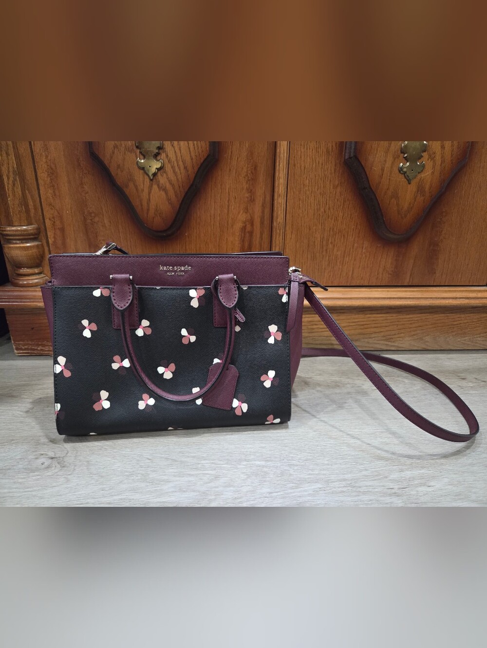 Kate Spade Floral Satchel